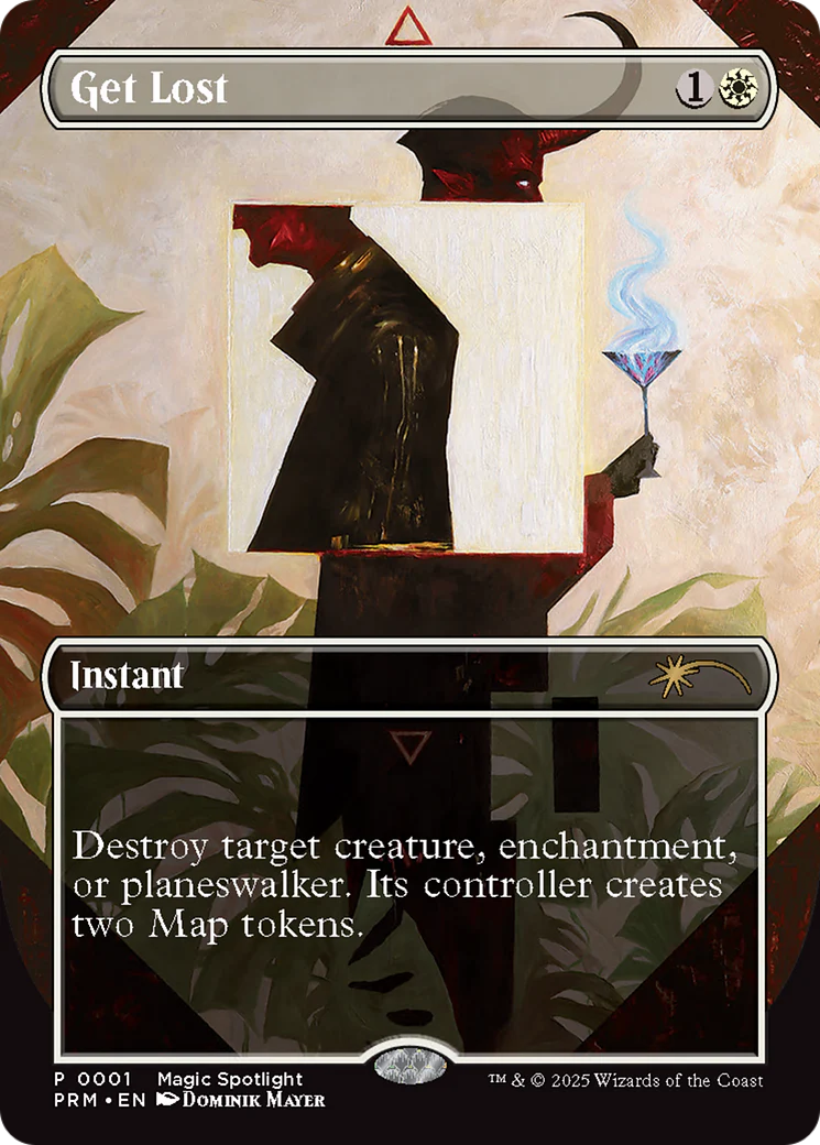 Get Lost (0001) (Borderless) (Magic Spotlight) (PSPL) - Foil