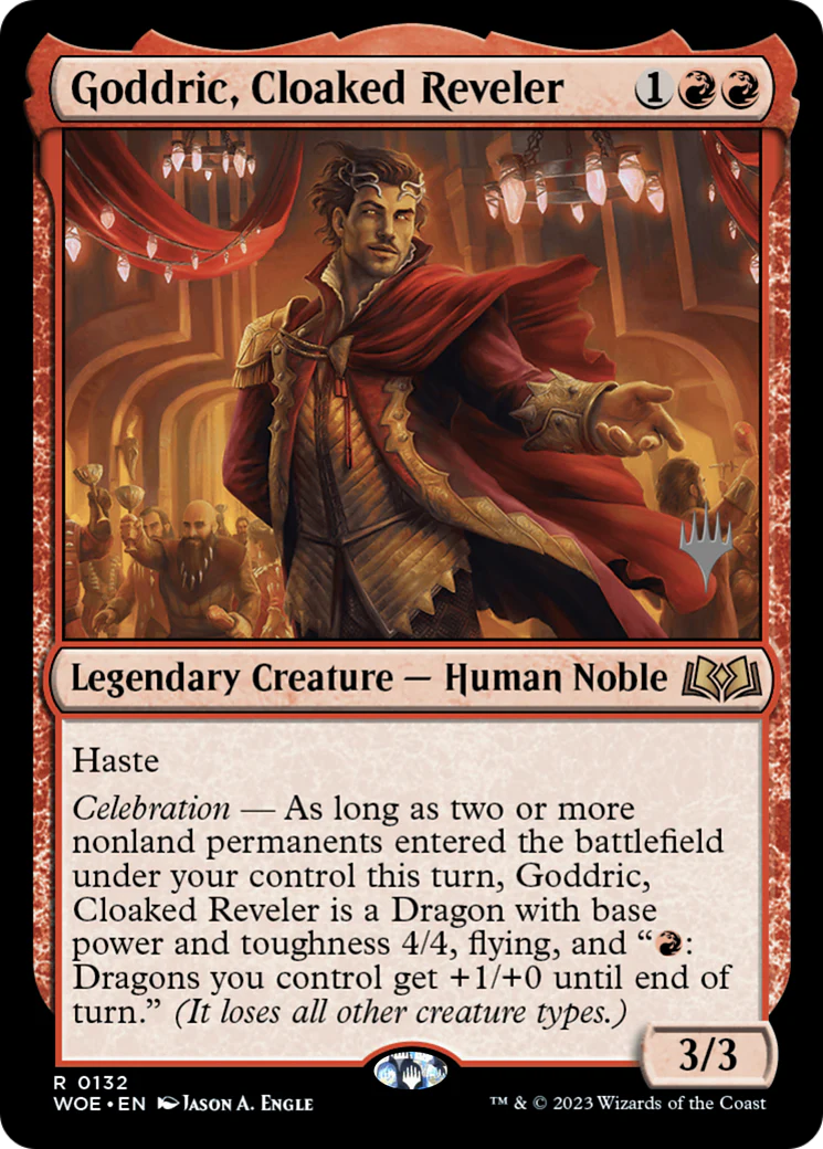 Goddric, Cloaked Reveler (0132) (Promo Pack) (PWOE)