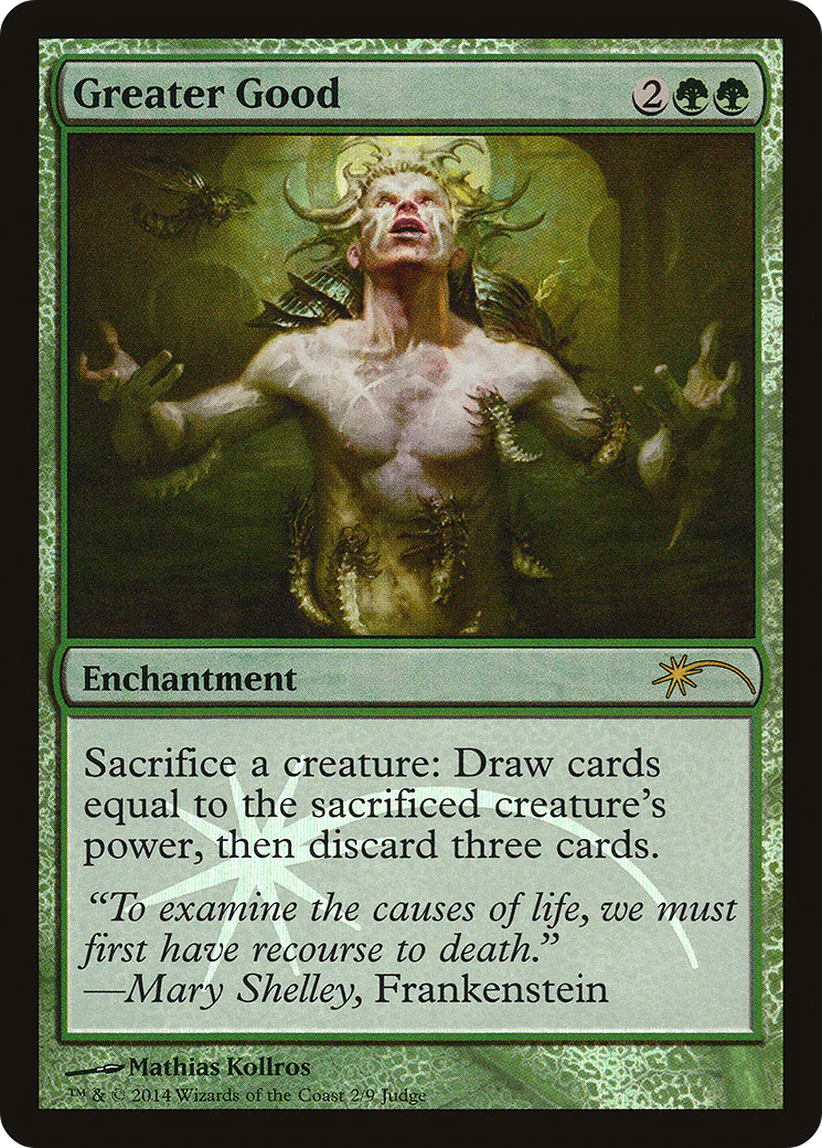 Greater Good (002) (Judge) (J14) - Foil