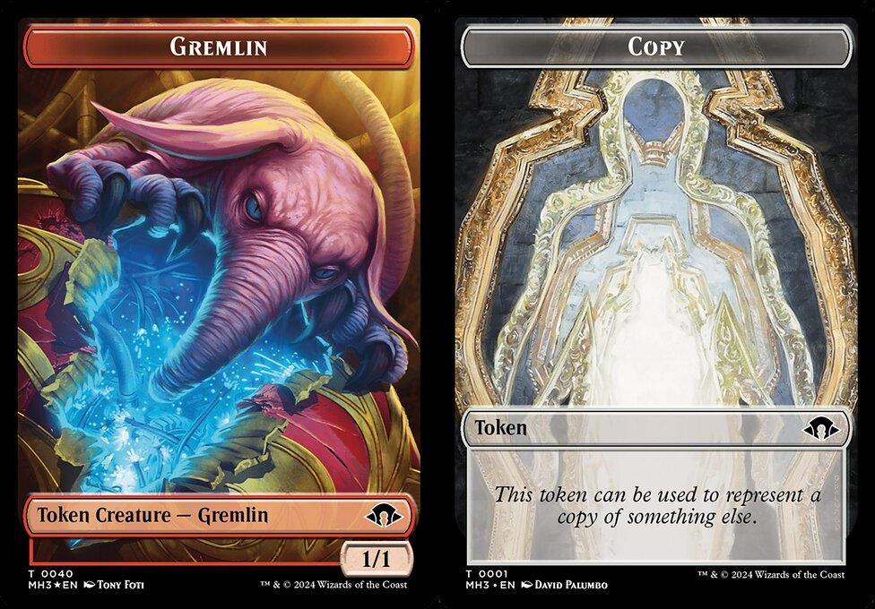 Gremlin (0040) // Copy (0001) Double-Sided Token (TM3C) - Ripple Foil