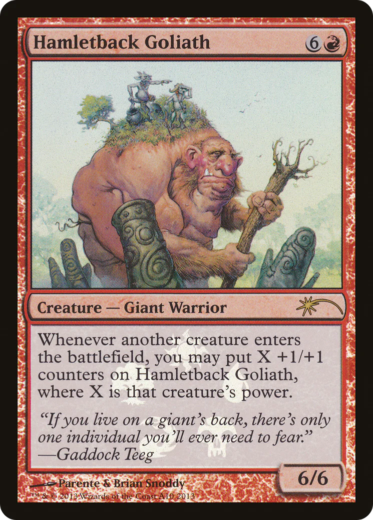 Hamletback Goliath (A10) (Media) (PM13) - Foil