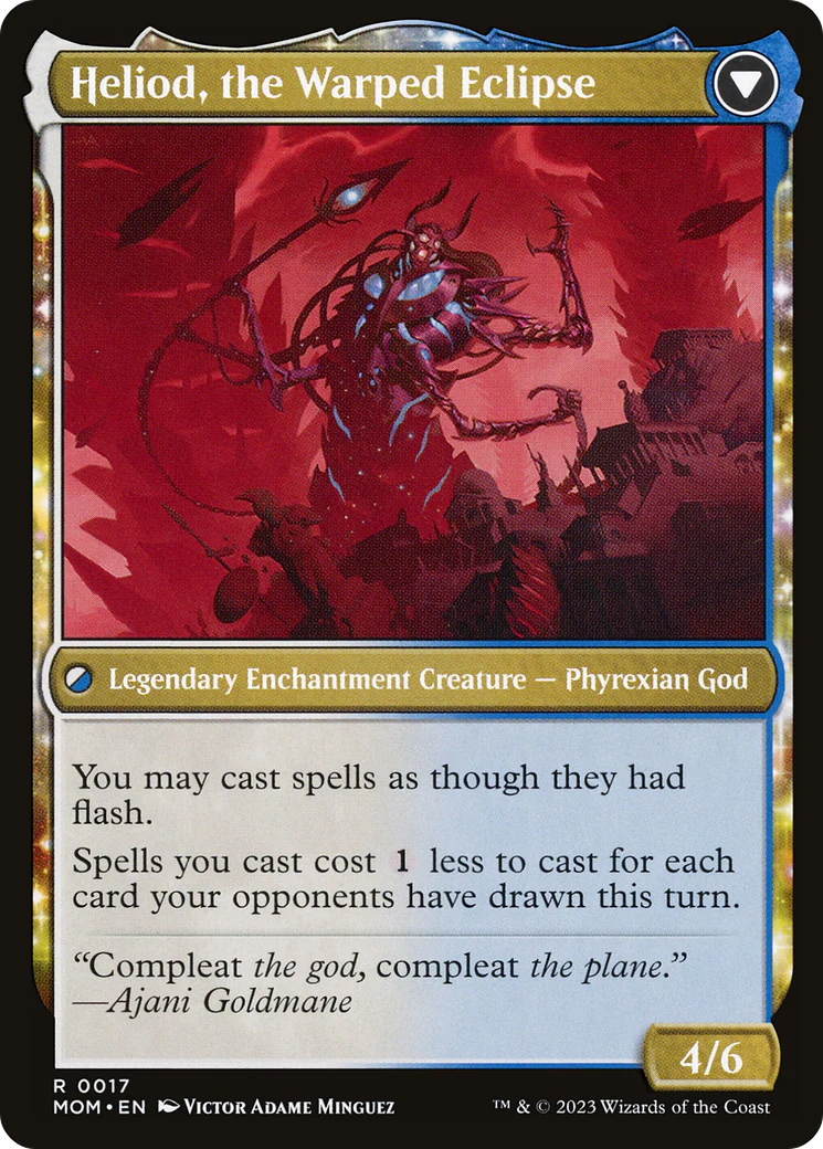 Heliod, the Radiant Dawn // Heliod, the Warped Eclipse (0017) (Promo Pack) (PMOM) - Image 2