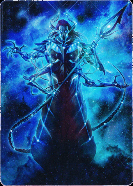 Heliod, the Warped Eclipse (60/81) Art Card (AMOM)