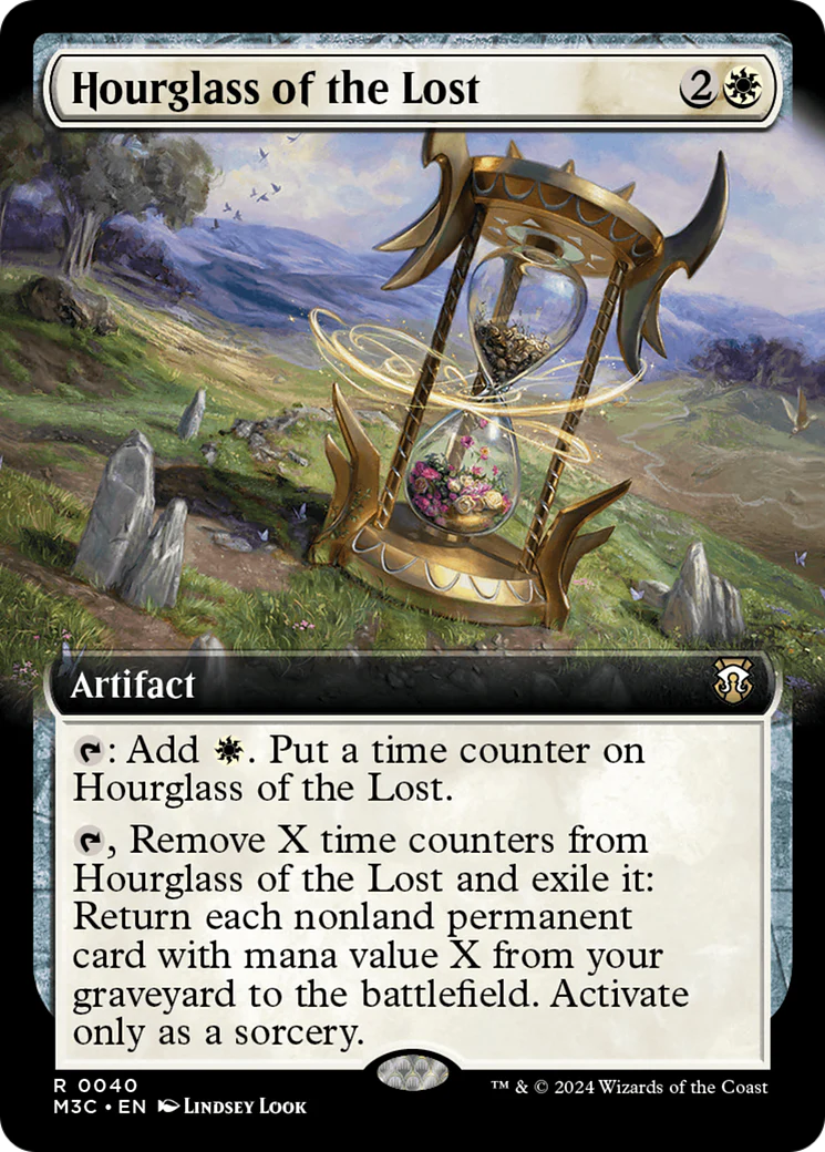 Hourglass of the Lost (0040) (Extended Art) (M3C) - Ripple Foil