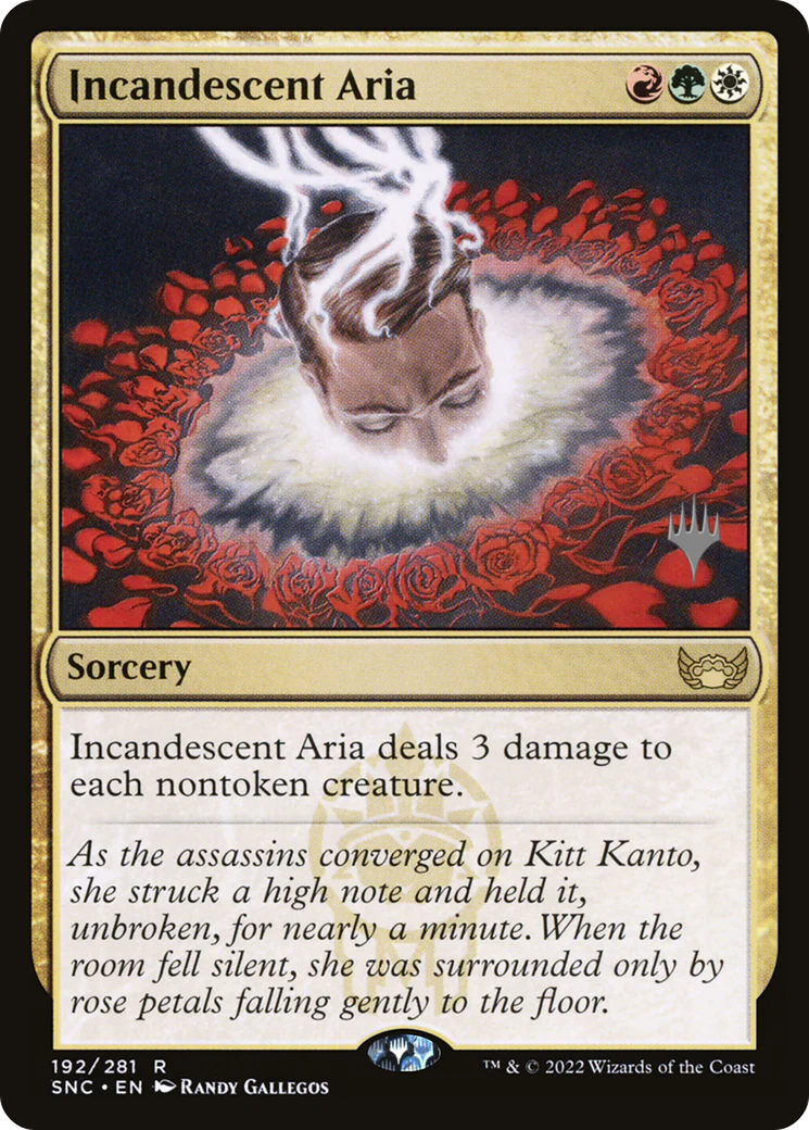 Incandescent Aria (192) (Promo Pack) (PSNC) - Foil