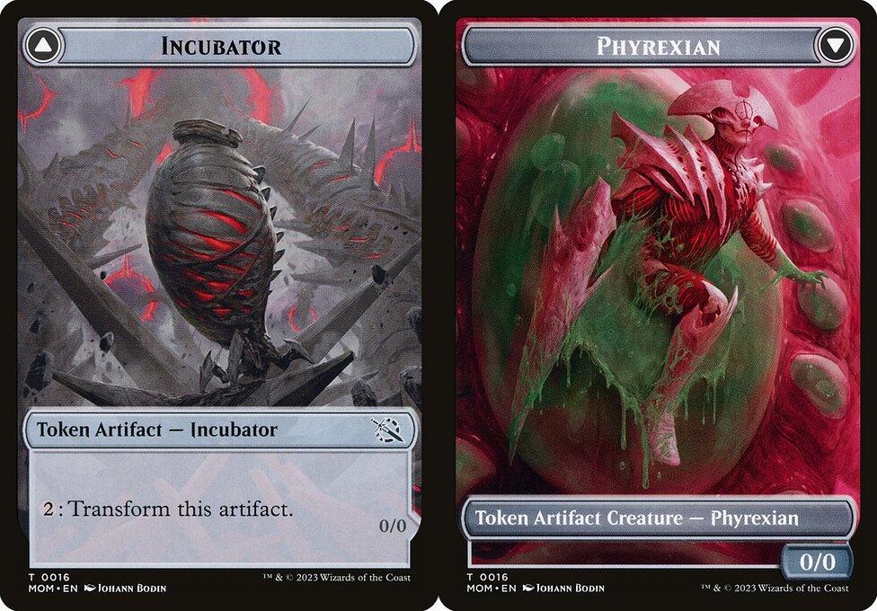 Incubator (0016) // Phyrexian (0016) Double-Sided Token (TMOM)