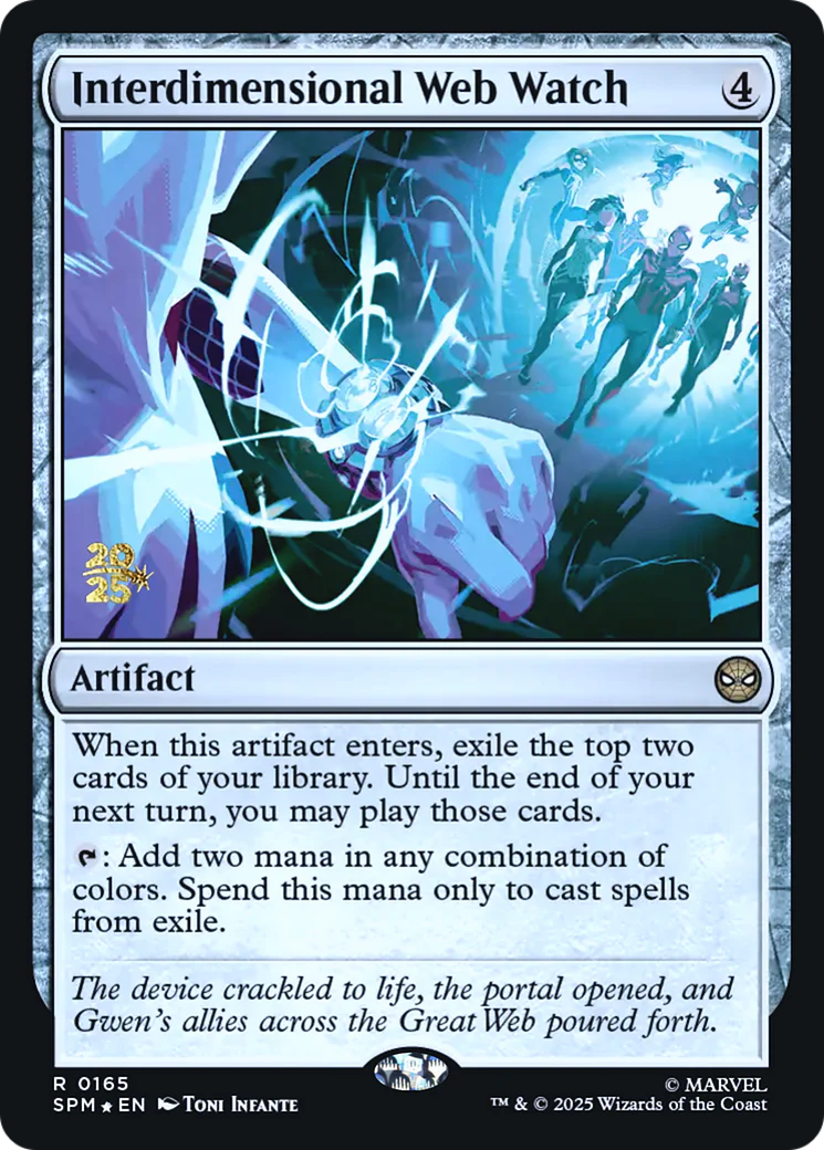 Interdimensional Web Watch (0165) (Prerelease) (PSPM) - Foil