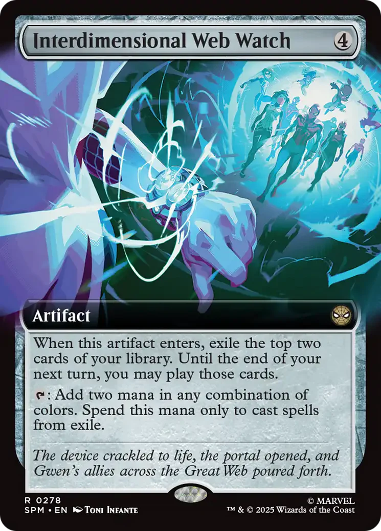 Interdimensional Web Watch (0278) (Extended Art) (SPM) - Foil