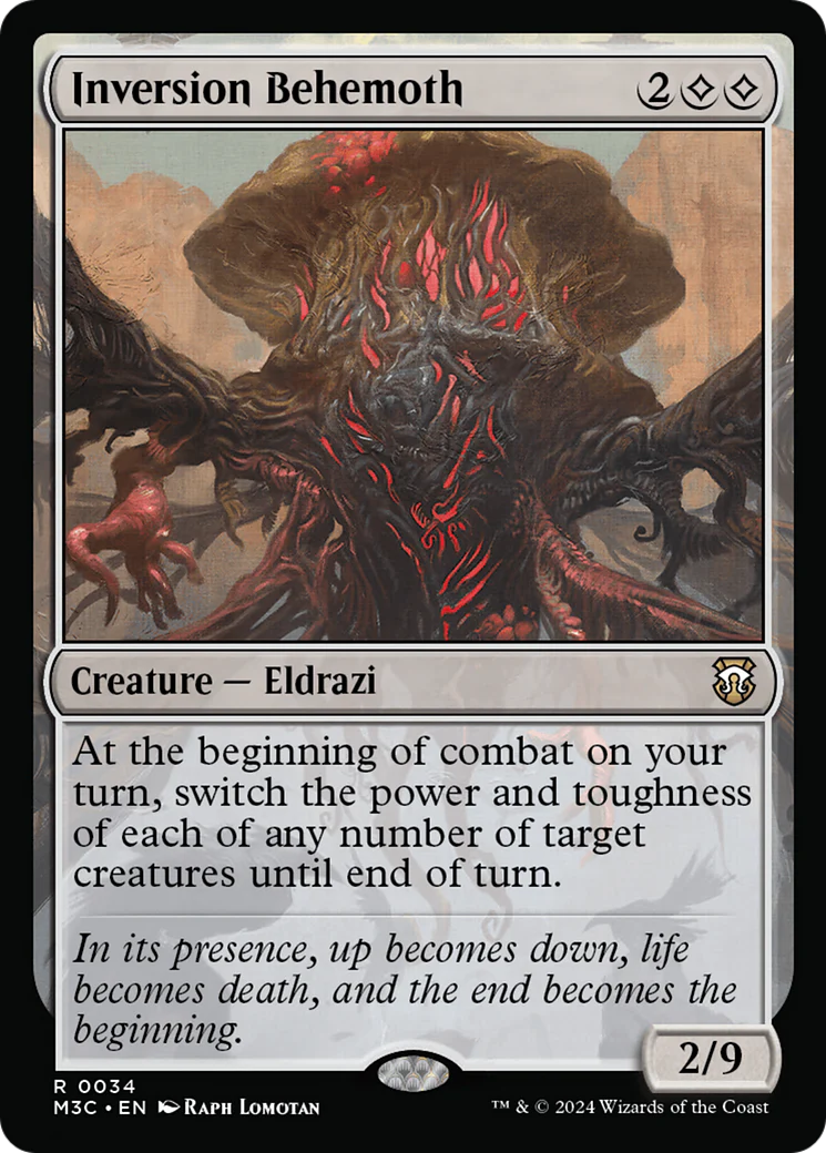 Inversion Behemoth (M3C) - Ripple Foil