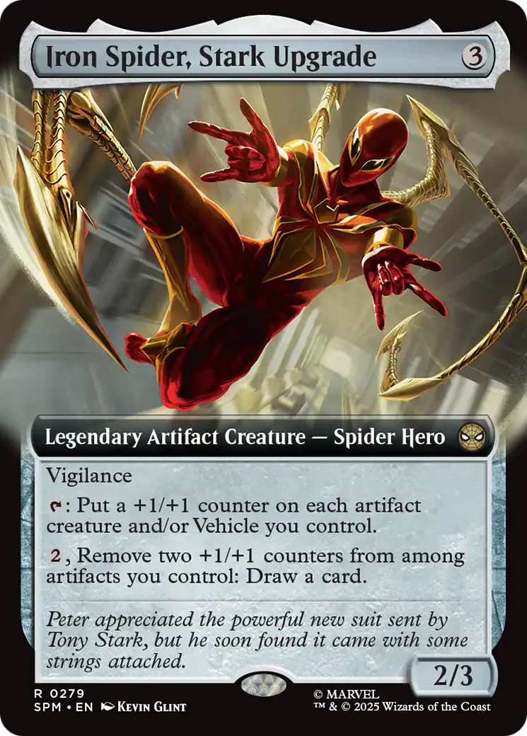 Iron Spider, Stark Upgrade (0279) (Extended Art) (SPM)