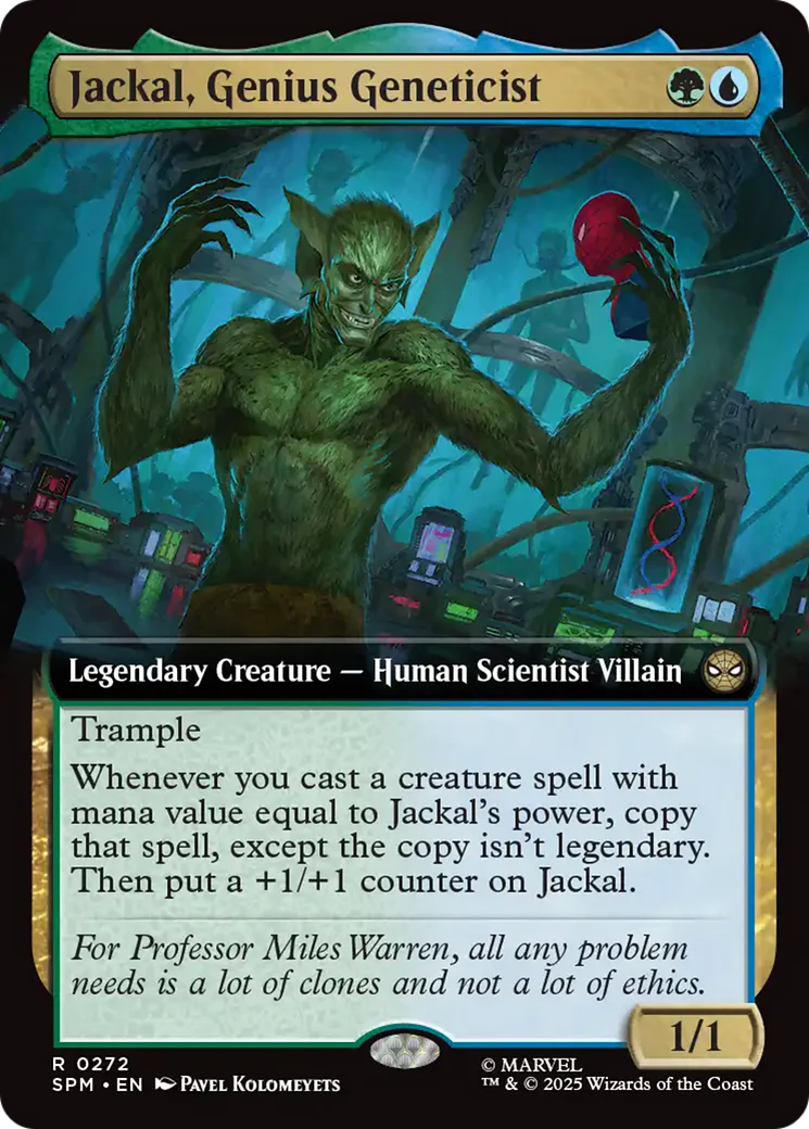 Jackal, Genius Geneticist (0272) (Extended Art) (SPM)
