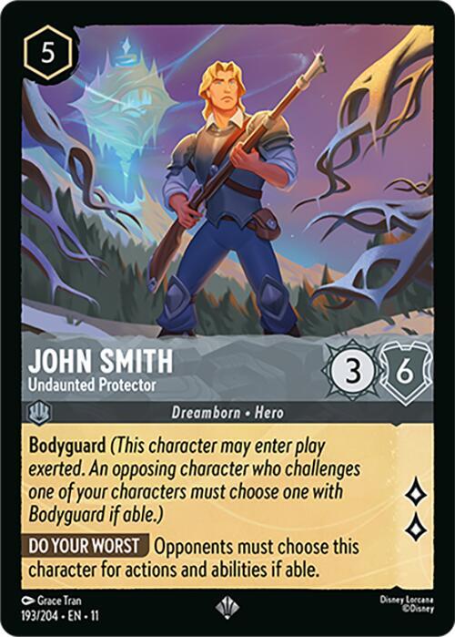 John Smith, Undaunted Protector (0193) - Cold Foil