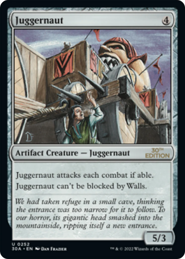 Juggernaut (Modern Frame) (30A)