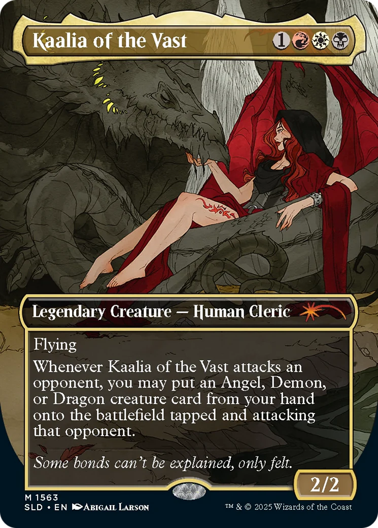 Kaalia of the Vast (1563) (Borderless) (SLD) - Foil