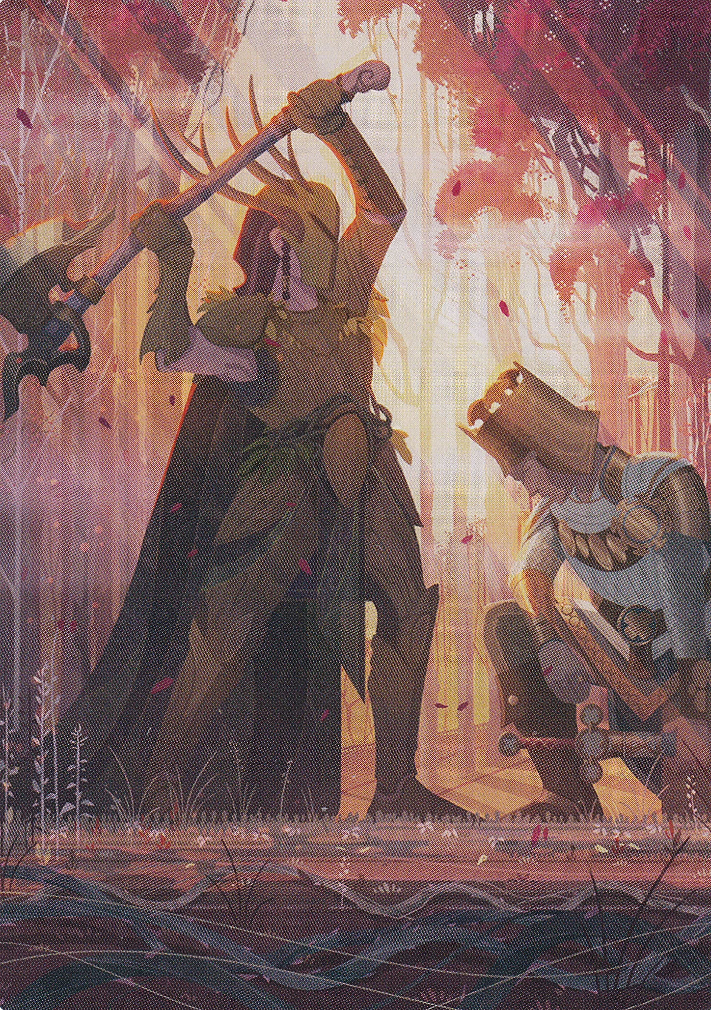Karmic Justice (62/81) Art Card (AWOE)