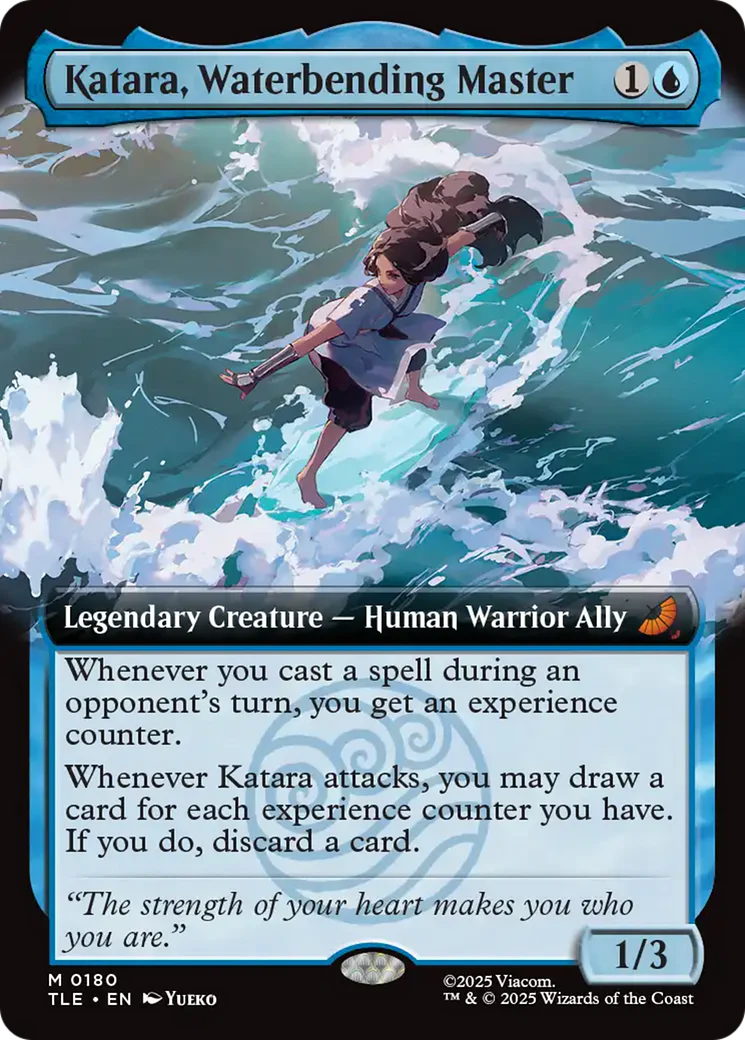 Katara, Waterbending Master (0180) (Extended Art) (TLE)