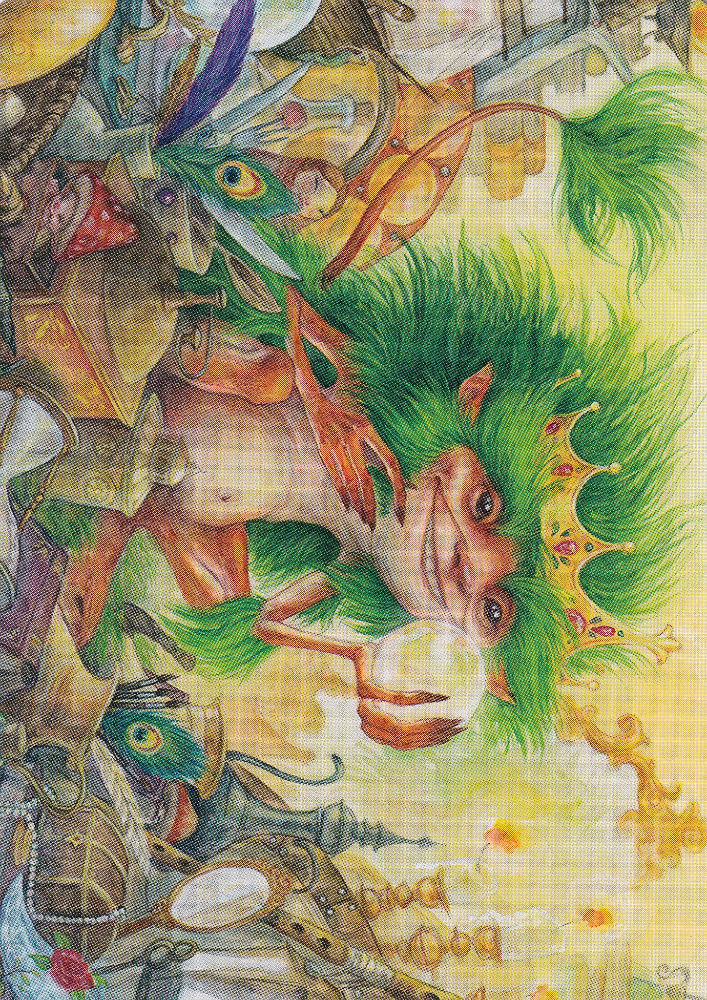 Knickknack Ouphe (50/81) Art Card (AWOE)