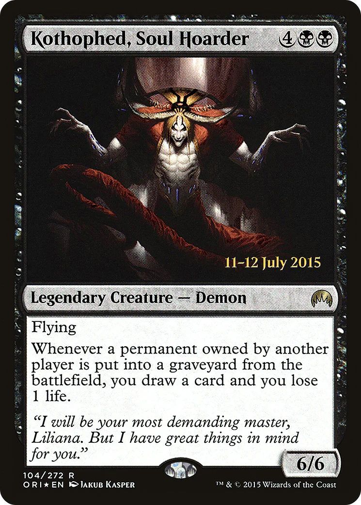 Kothophed, Soul Hoarder (104) (Prerelease) (PORI) - Foil