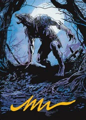 Krallenhorde Howler (19/25) Art Card (AINR) - Gold-Stamped Signature
