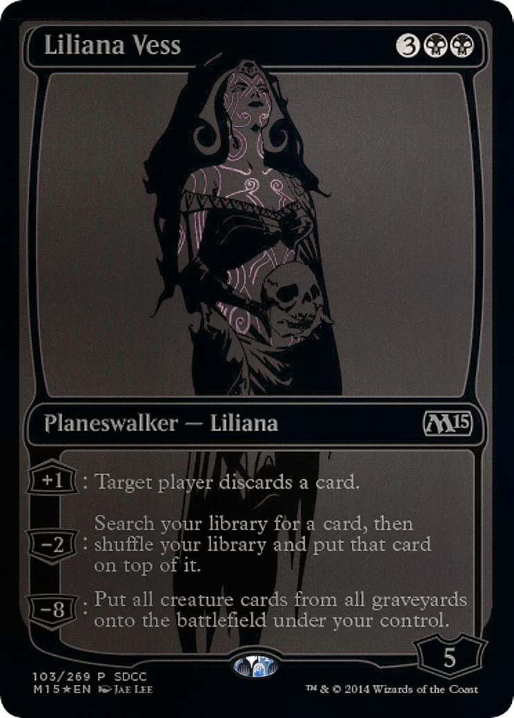 Liliana Vess (103) (SDCC 2014) (PS14) - Foil