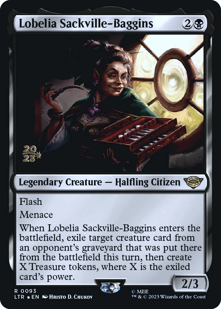 Lobelia Sackville-Baggins (0093) (Prerelease) (PLTR) - Foil
