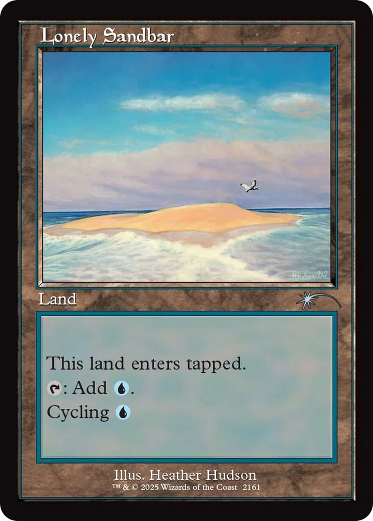 Lonely Sandbar (2161) (SLD)