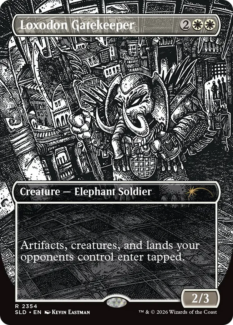 Loxodon Gatekeeper (2354) (Borderless) (SLD)