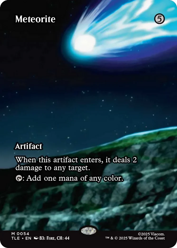 Meteorite (0054) (Borderless) (TLE) - Foil
