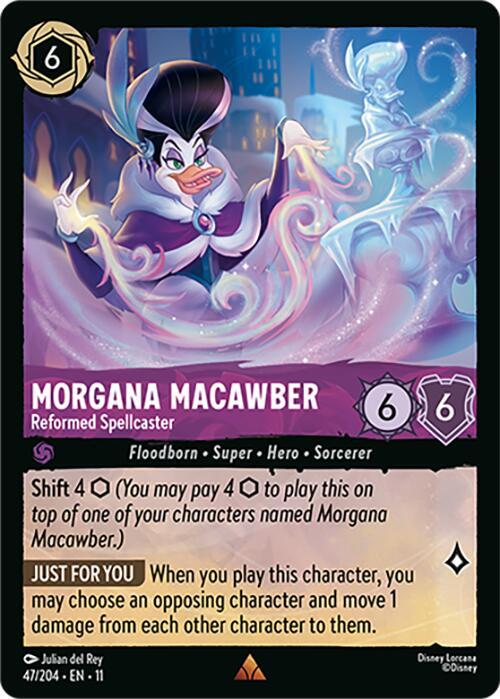 Morgana Macawber, Reformed Spellcaster (0047) - Cold Foil