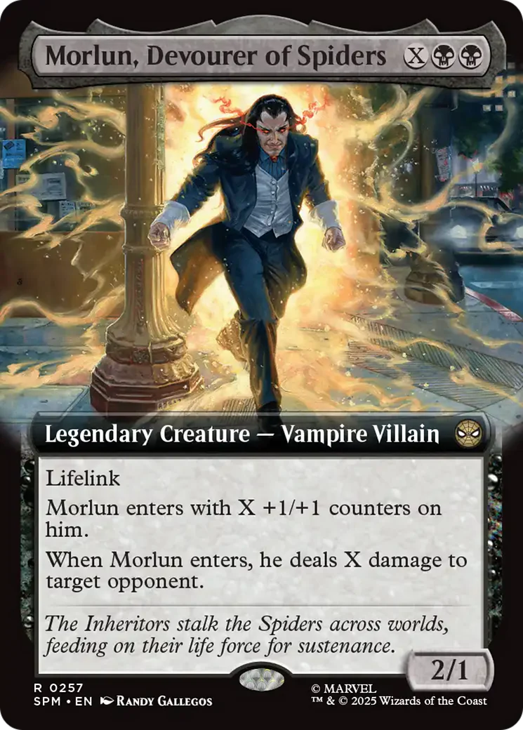 Morlun, Devourer of Spiders (0257) (Extended Art) (SPM)