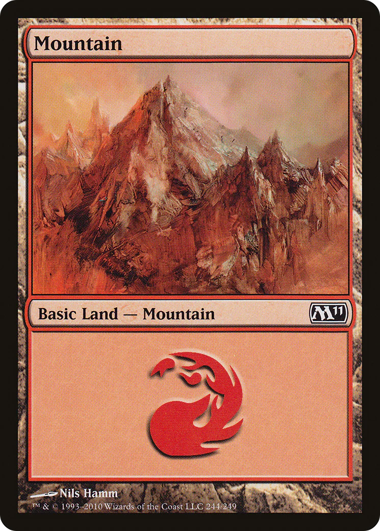 Mountain (244) (M11) - Foil