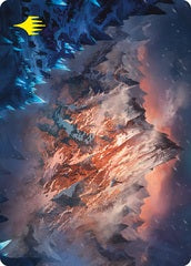 Mountain (31/81) Art Card (ALTR) - Gold-Stamped Signature