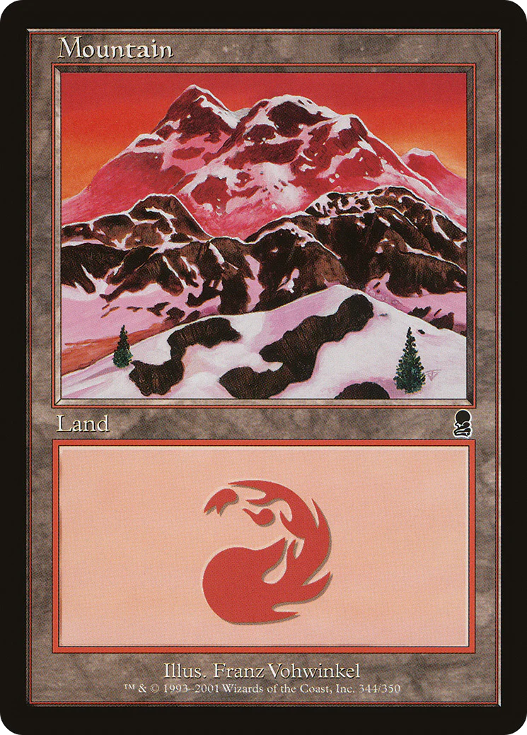 Mountain (344) (ODY) - Foil