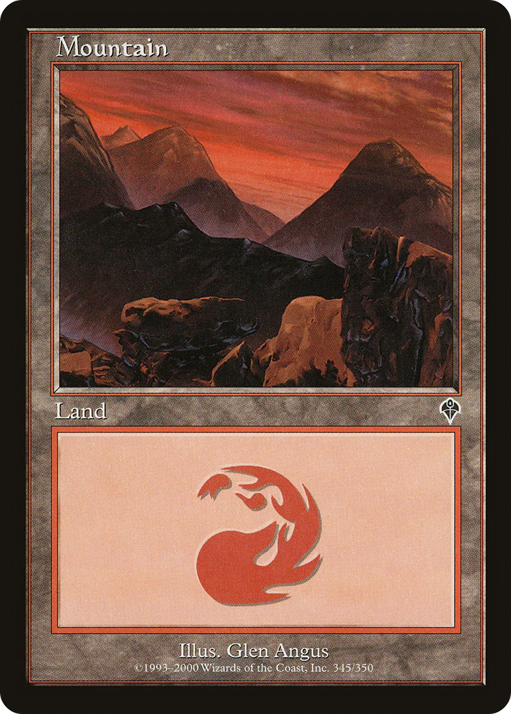 Mountain (345) (INV) - Foil