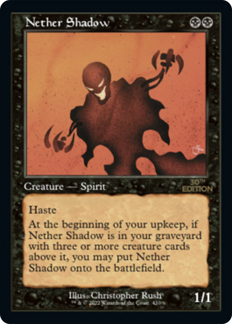 Nether Shadow (Retro Frame) (30A)