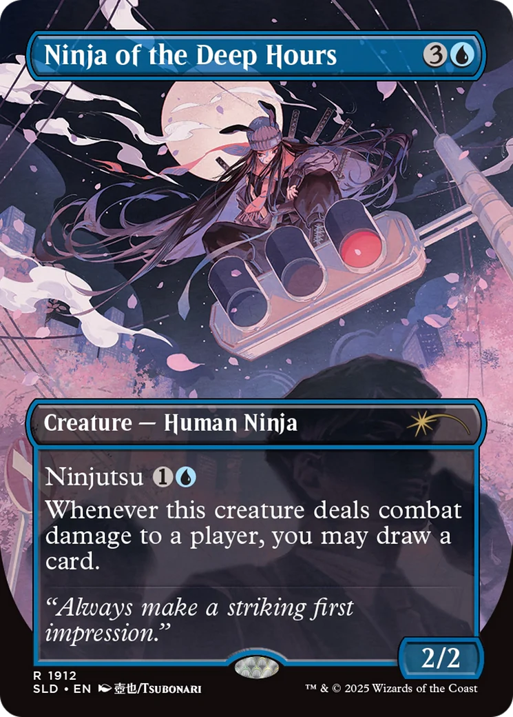 Ninja of the Deep Hours (1912) (Borderless) (SLD) - Foil
