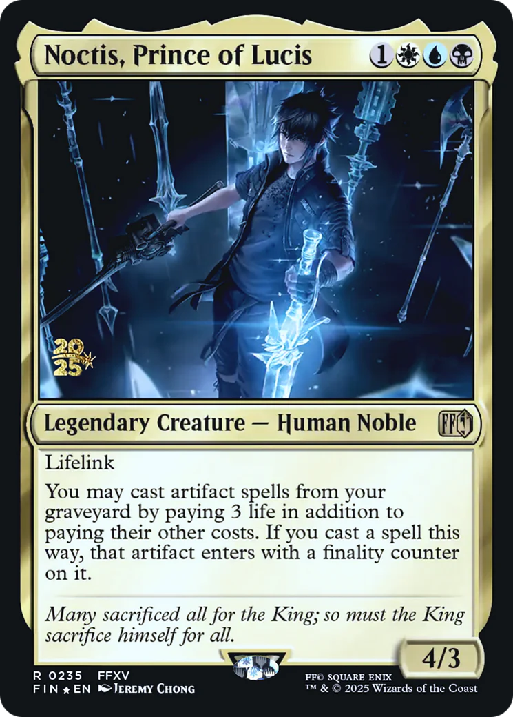 Noctis, Prince of Lucis (0235) (Prerelease) (PFIN) - Foil