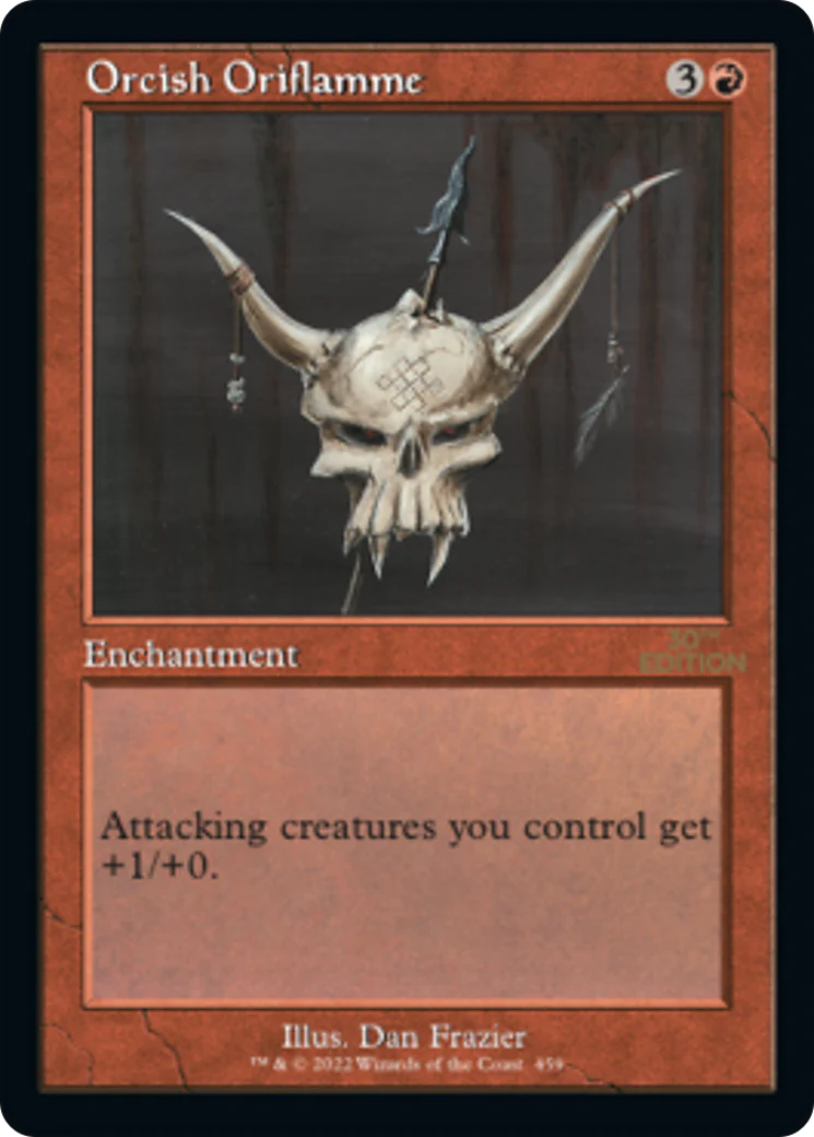 Orcish Oriflamme (Retro Frame) (30A)