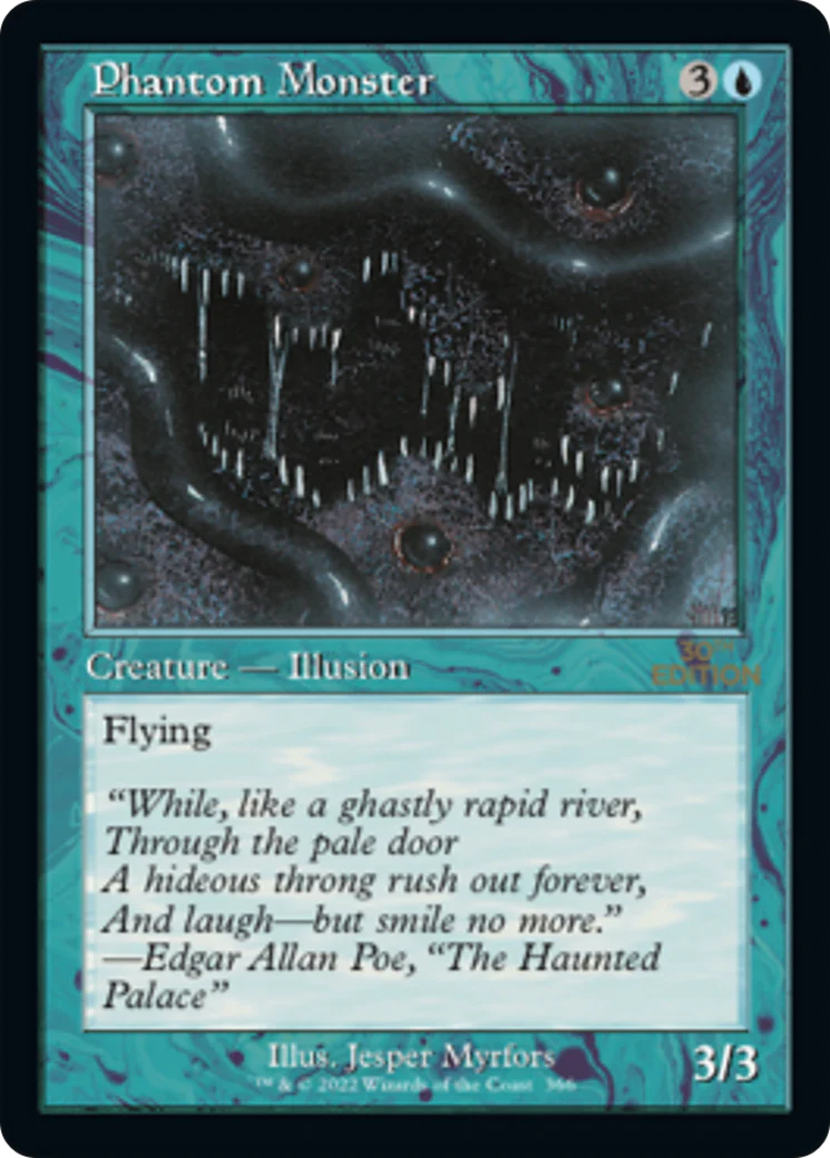 Phantom Monster (Retro Frame) (30A)