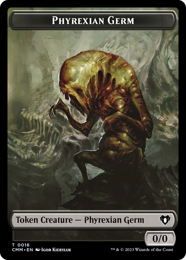 Phyrexian Germ Token (0016) (TCMM)