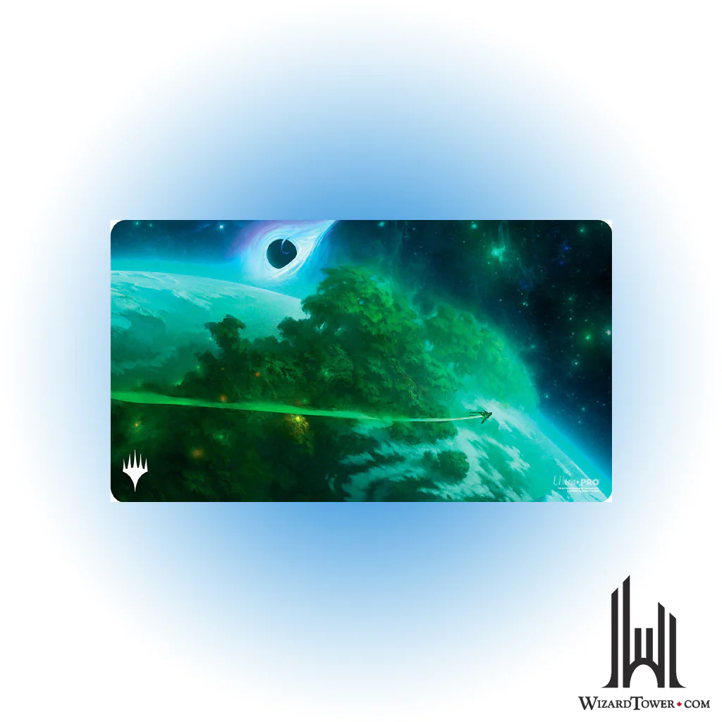 Playmat - Edge of Eternities Mythic Land Green