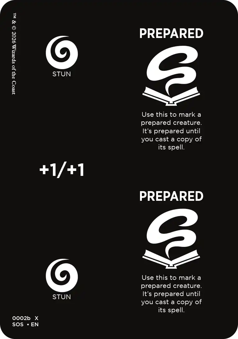 Punch Card (0002a) // Punch Card (0002b) Double-Sided Token (TSOS) - Image 2