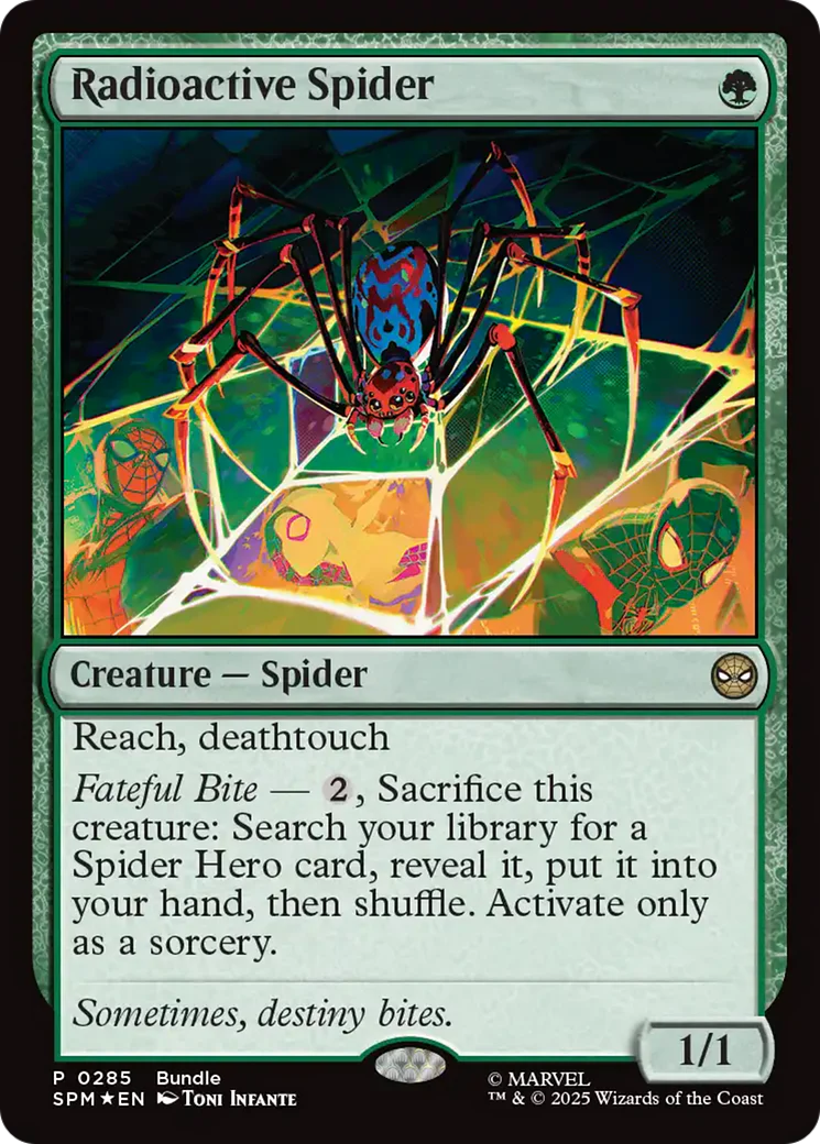 Radioactive Spider (0285) (Bundle) (SPM) - Foil