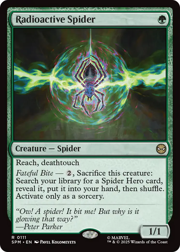Radioactive Spider (SPM) - Foil