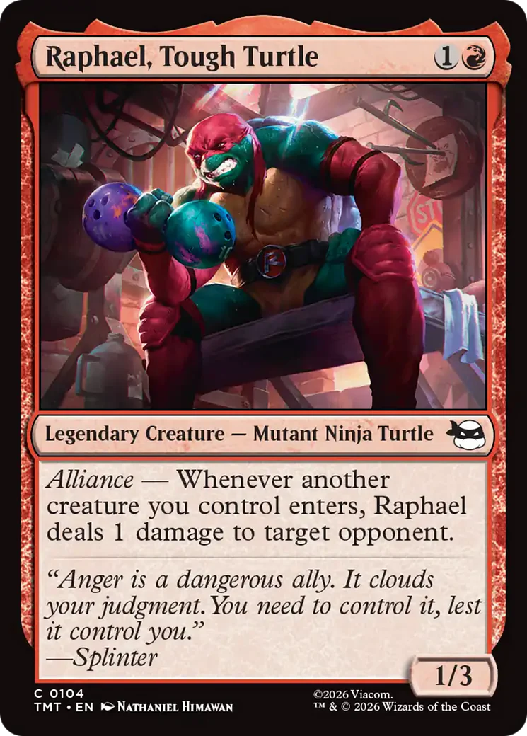 Raphael, Tough Turtle (TMT) - Foil