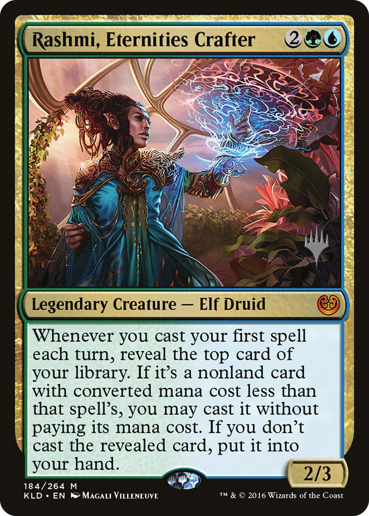 Rashmi, Eternities Crafter (184) (Promo Pack) (PKLD) - Foil