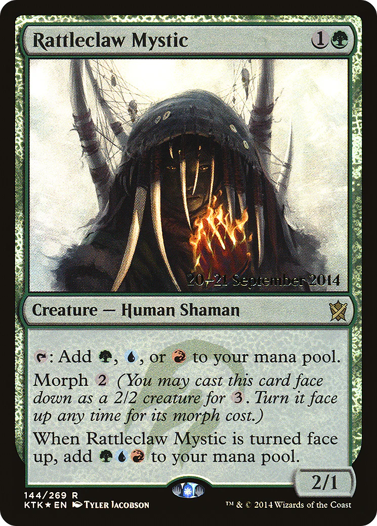 Rattleclaw Mystic (144) (Prerelease) (PKTK) - Foil