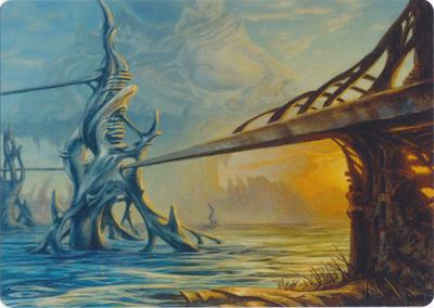 Razortide Bridge (76/81) Art Card (AMH2)