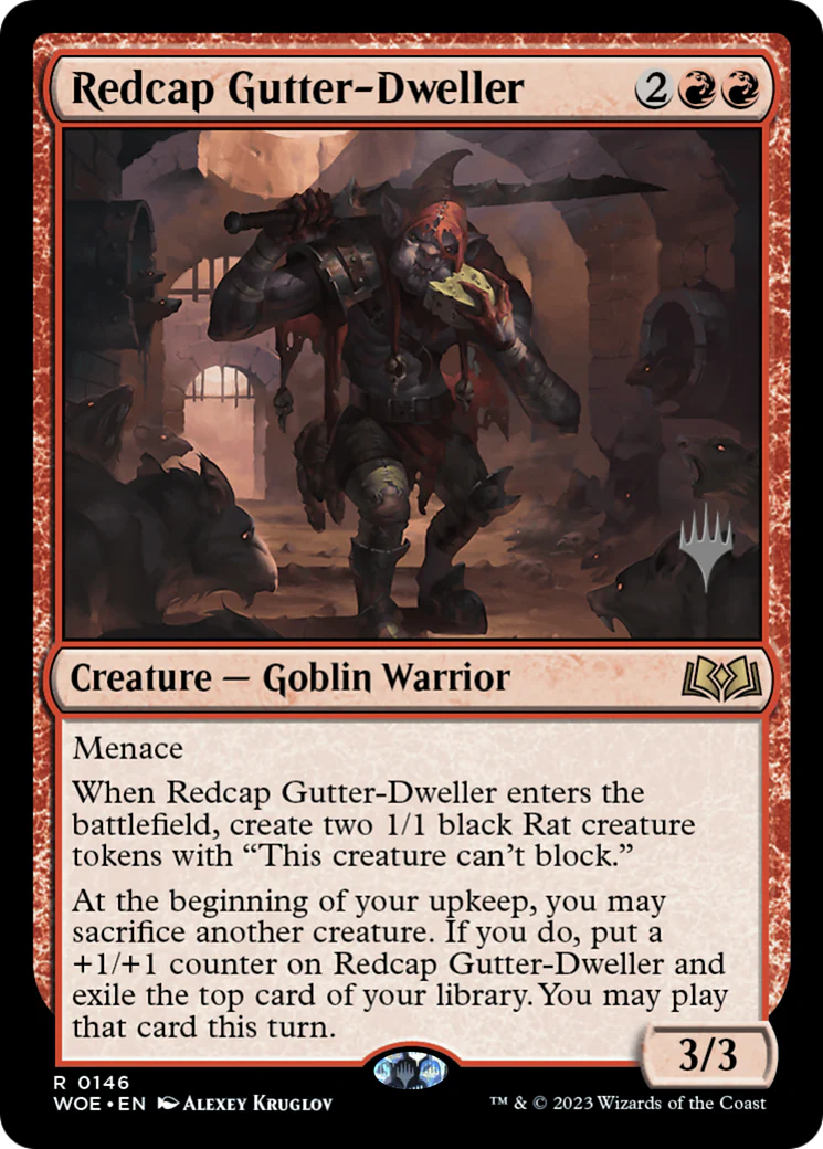 Redcap Gutter-Dweller (0146) (Promo Pack) (PWOE) - Foil