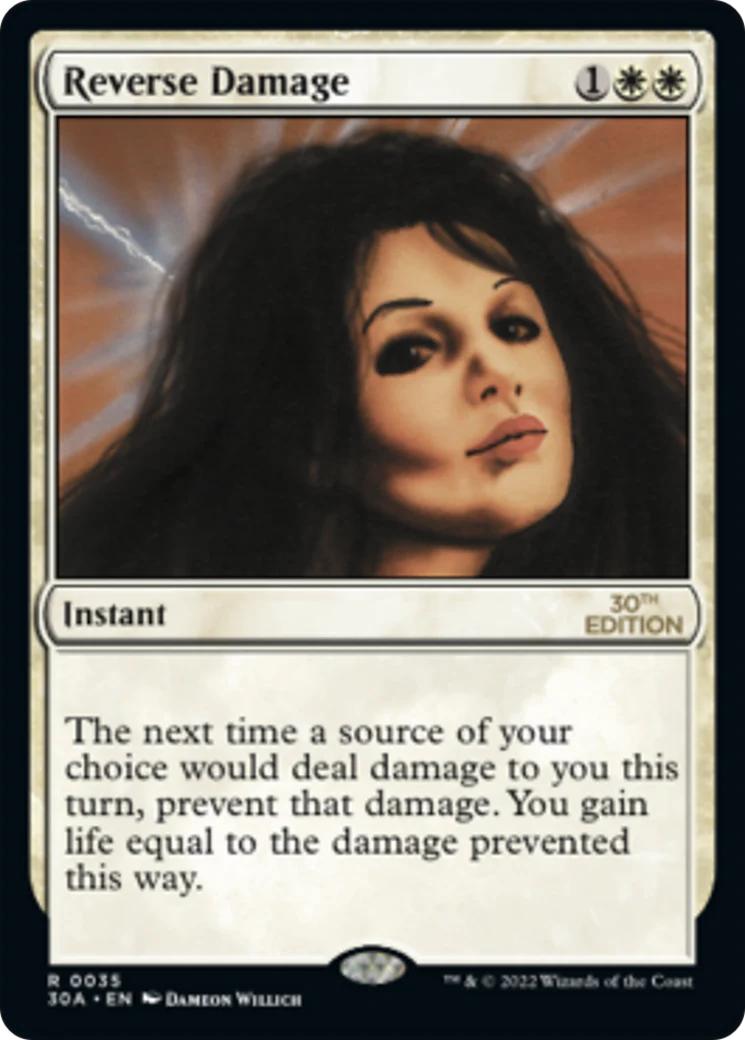 Reverse Damage (Modern Frame) (30A)